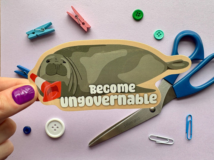 Be Ungovernable Stickers (Set of 2)