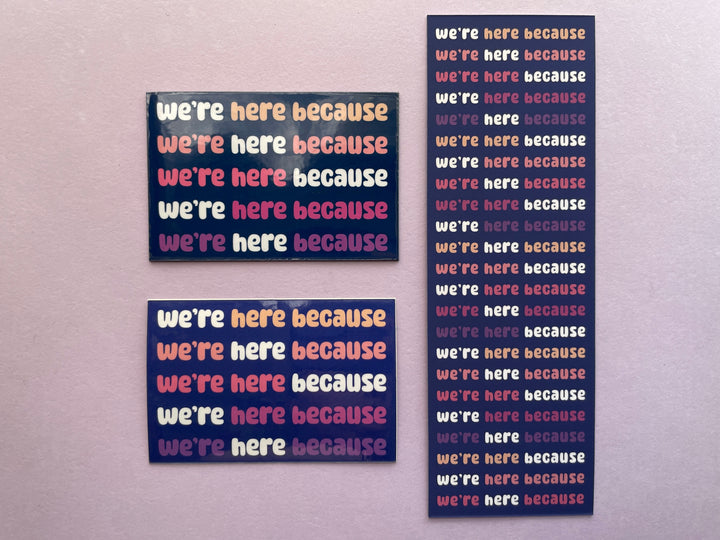 We’re here because we’re here Gift Set