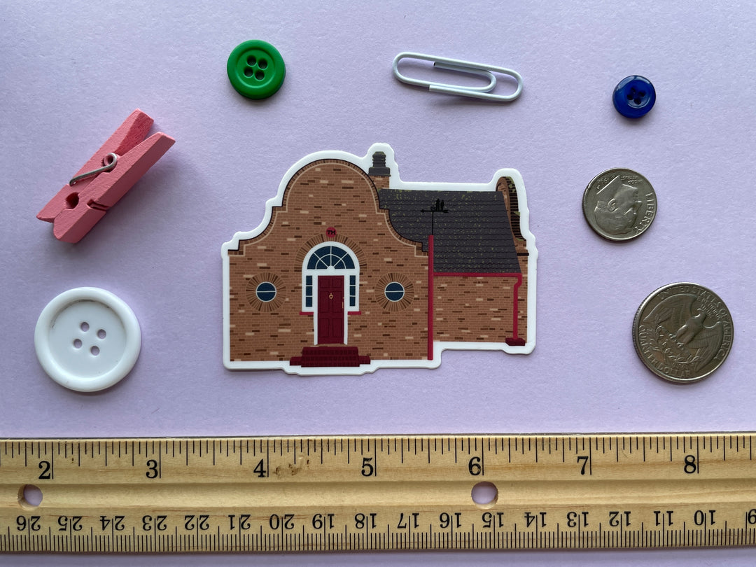 Taskmaster House Sticker